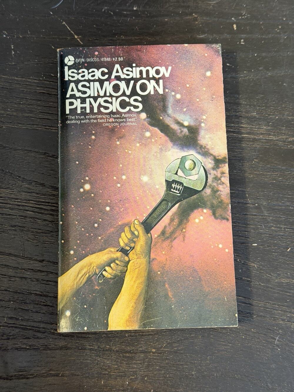 ASIMOV on Physics Isaac Asimov PB Avon Books First Discus Printing 1979